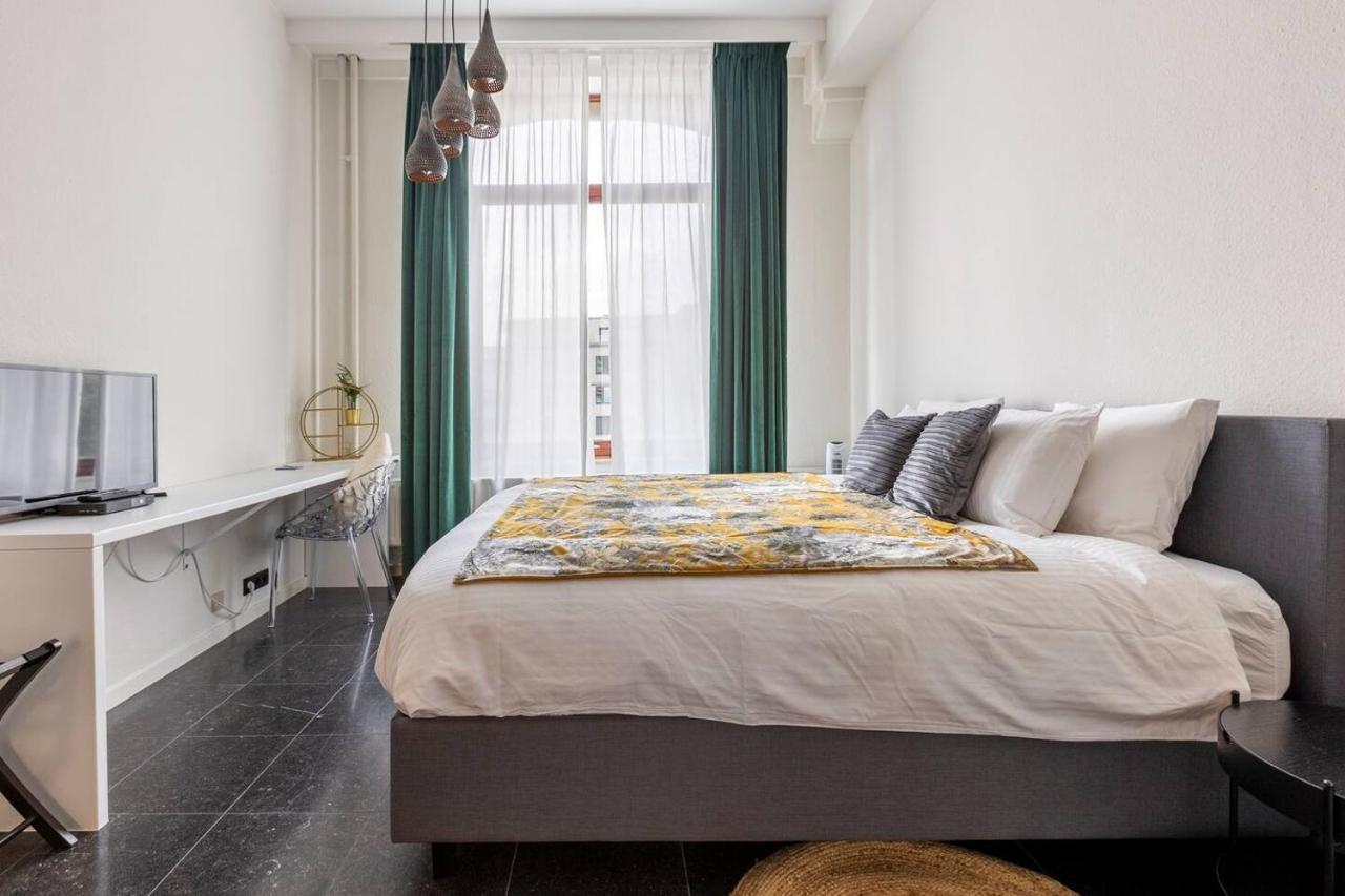 Riverview Studio In Historical Heart Of Antwerpen Kültér fotó